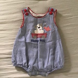 4th of July romper